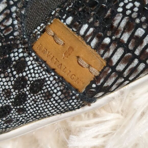 Revitalign Esplanade Snakeskin Metallic Mule Sneaker, Size 12 - Picture 6 of 7